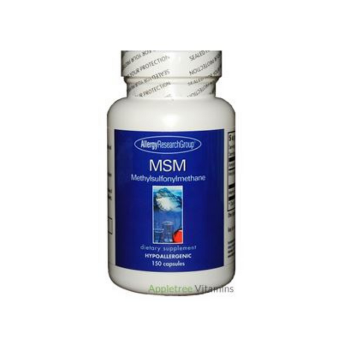 MSM Methylsulfonylmethane 500 mg 150 vegetarian capsules by Allergy Research Group