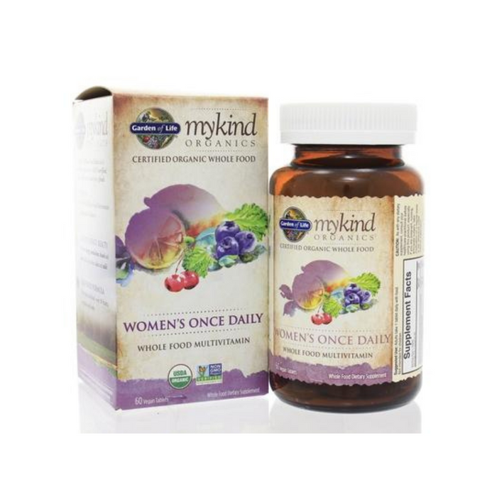 Mykind Organics Womens Once Daily Multi 60 Tablets by Garden of Life