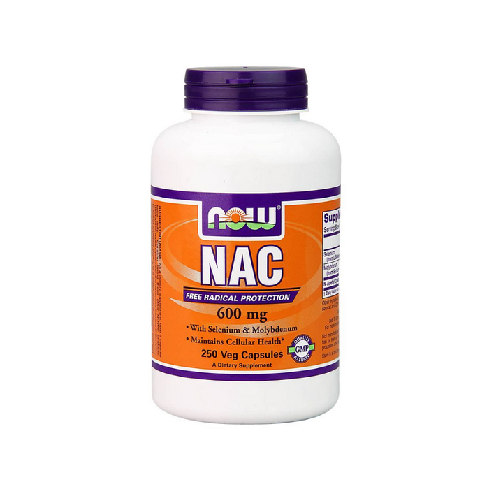 NAC 600 mg 250 vegetarian capsules by NOW Foods