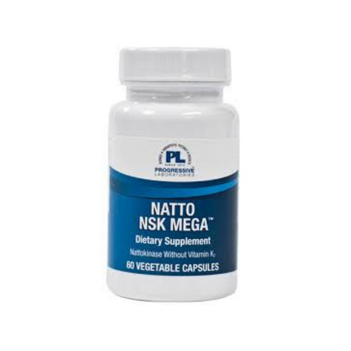 Natto NSK Mega 60 vegetarian capsules by Progressive Labs