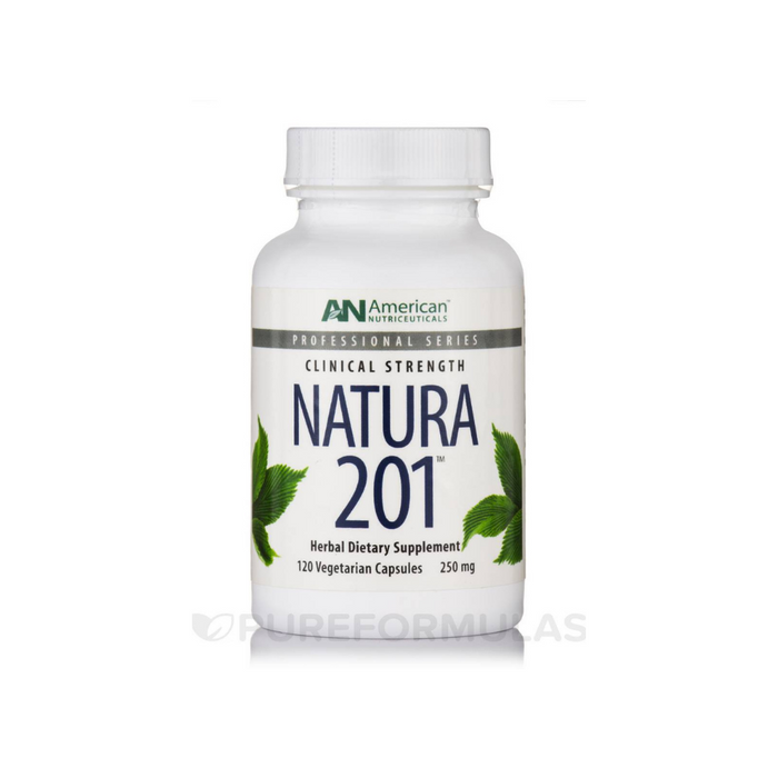Natura 201 Digestive 250 mg 120 vegetarian capsules by American Nutriceuticals