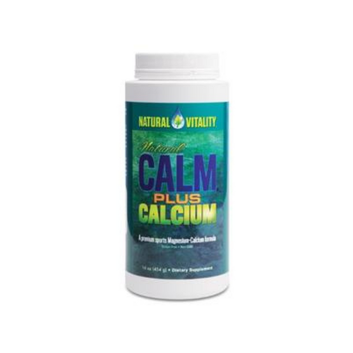 Natural Calm + Calcium (unflavored) 16oz by Natural Vitality