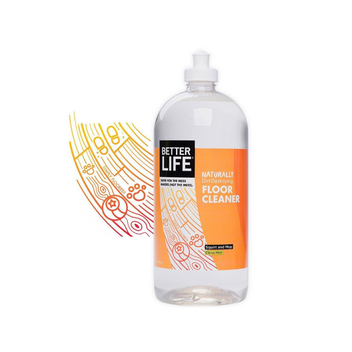Natural Ready-to-Use Floor Cleaner Simply Floored! 32 oz by Better Life