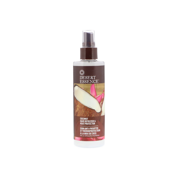 Coconut Hair Defrizzer & Heat Protector 8.5 Oz by Desert Essence