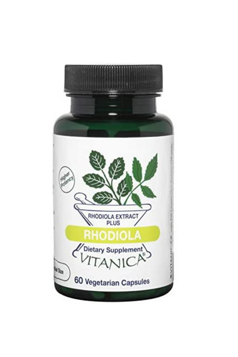Rhodiola Extract Plus 60 capsules by Vitanica