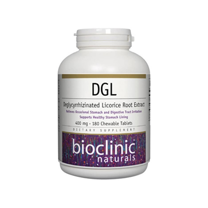 DGL 180 Chewable 180 tablets by Bioclinic Naturals