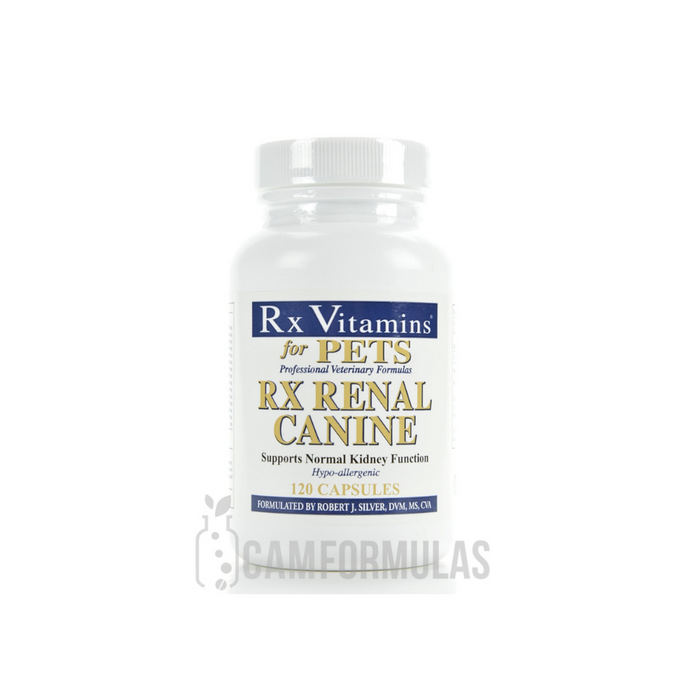 Rx Renal Canine 120 capsules by Rx Vitamins for Pets