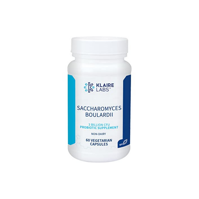 Saccharomyces Boulardii 60 vegetarian capsules by SFI Labs (Klaire Labs)