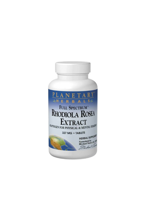 Rhodiola Rosea Extract 327mg Full Spectrum 30 Tablets by Planetary Herbals
