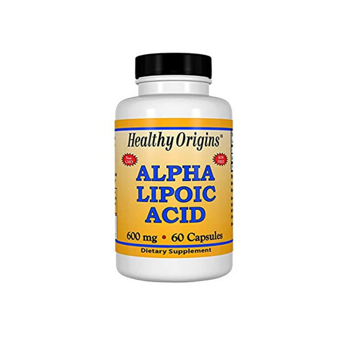 Alpha Lipoic Acid 600mg 60 Capsules by Healthy Origins