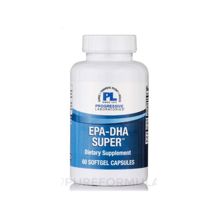 EPA DHA Super 60 softgels by Progressive Labs