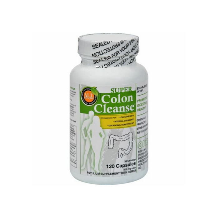 Super Colon Cleanse 120 Capsules by Health Plus