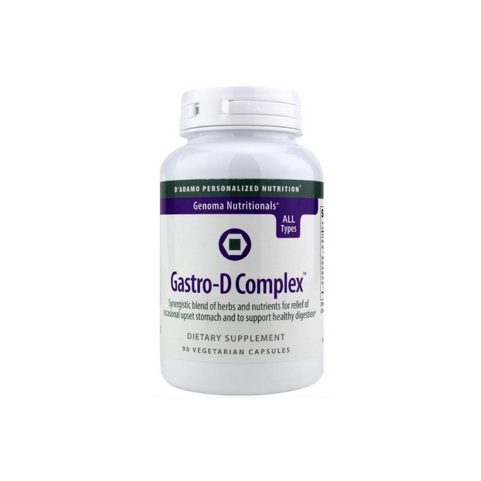 Gastro-D Complex 90 vegetarian capsules by D'Adamo Personalized Nutrition