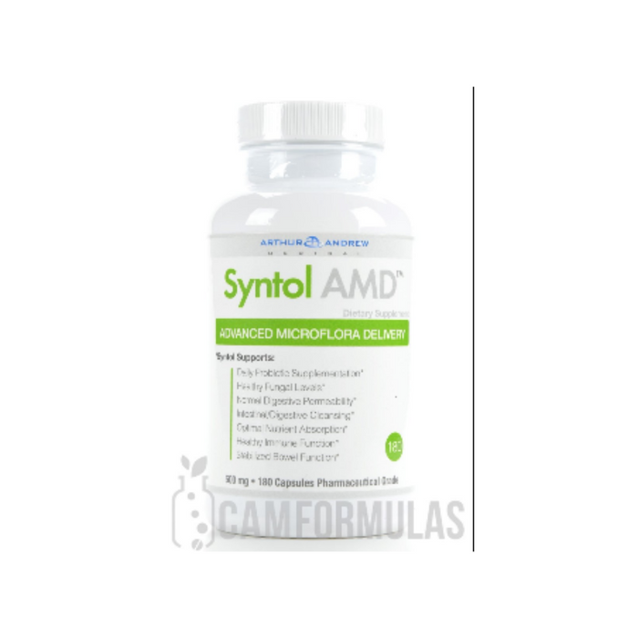 Syntol AMD 180 capsules by Arthur Andrew Medical