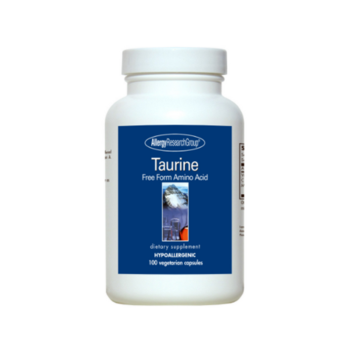 Taurine 500 mg 100 vegetarian capsules by Allergy Research Group