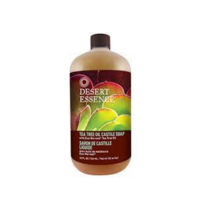 Tea Tree Oil Castile Soap Refill 32 Oz by Desert Essence