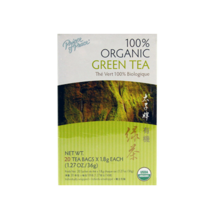 Tea Green Organic 20 Bags by Prince of Peace