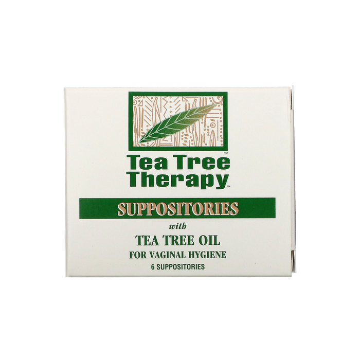 Tea Tree Suppository 6 Count by Tea Tree Therapy