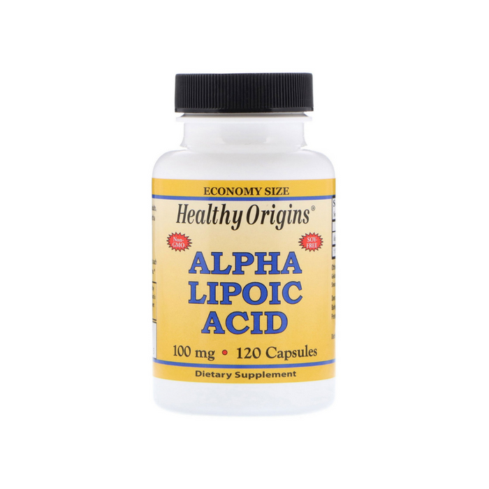 Alpha Lipoic Acid 100mg 120 Capsules by Healthy Origins