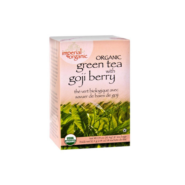 Organic Goji Berry Green Tea 18 Bags by Uncle Lee's Tea