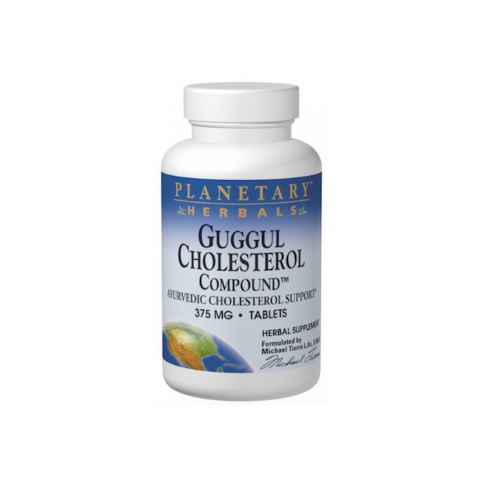 Guggul Cholesterol Compound 375mg 180 Tablets by Planetary Herbals