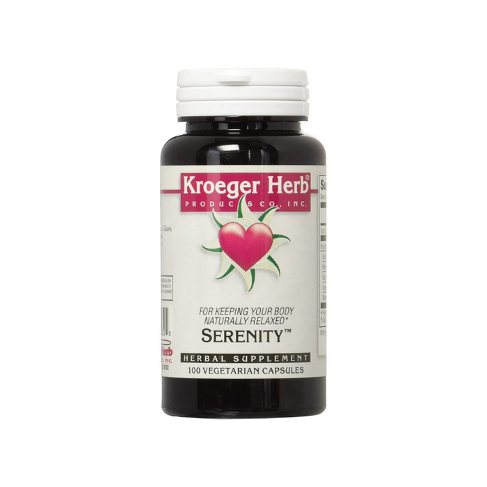 Serenity 100 Vegetarian Capsules by Kroeger Herb Products