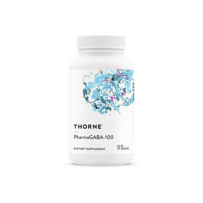 PharmaGABA-100 60 vegetable capsules by Thorne Research