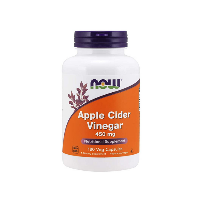 Apple Cider Vinegar 450 mg 180 capsules by NOW Foods