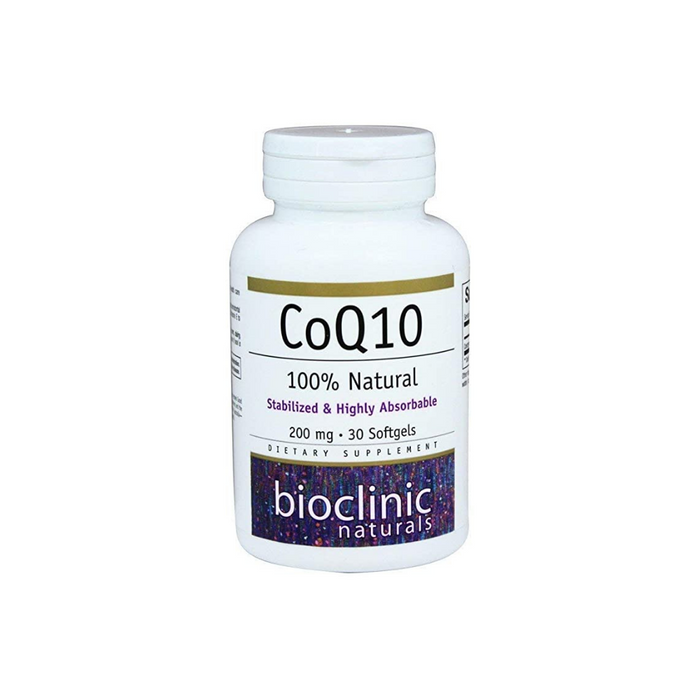 CoQ10 200 mg 60 softgels by Bioclinic Naturals