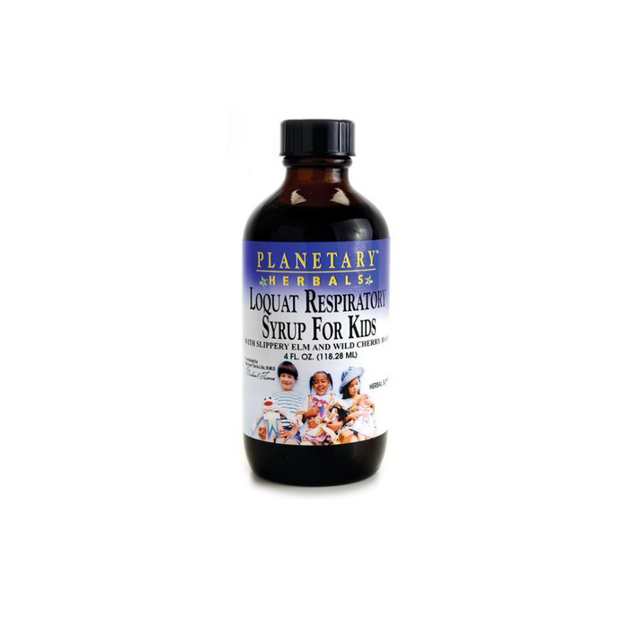 Loquat Respiratory Syrup for Kids 4 oz by Planetary Herbals