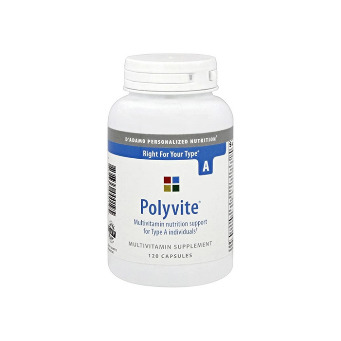 Polyvite A 120 vegetarian capsules by D'Adamo Personalized Nutrition