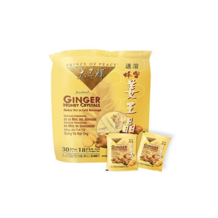 Ginger Honey Crystals 30 Bags by Prince of Peace