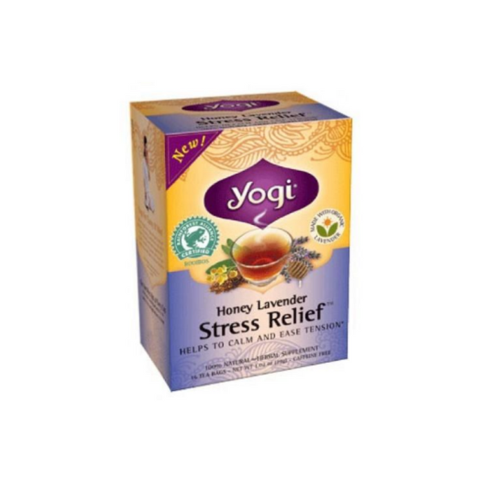 Honey Lavender Stress Relief 16  Bags by Yogi Tea