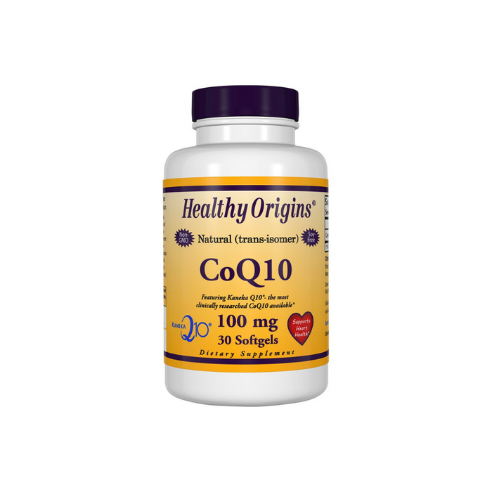 CoQ10 100mg 30 Softgels by Healthy Origins