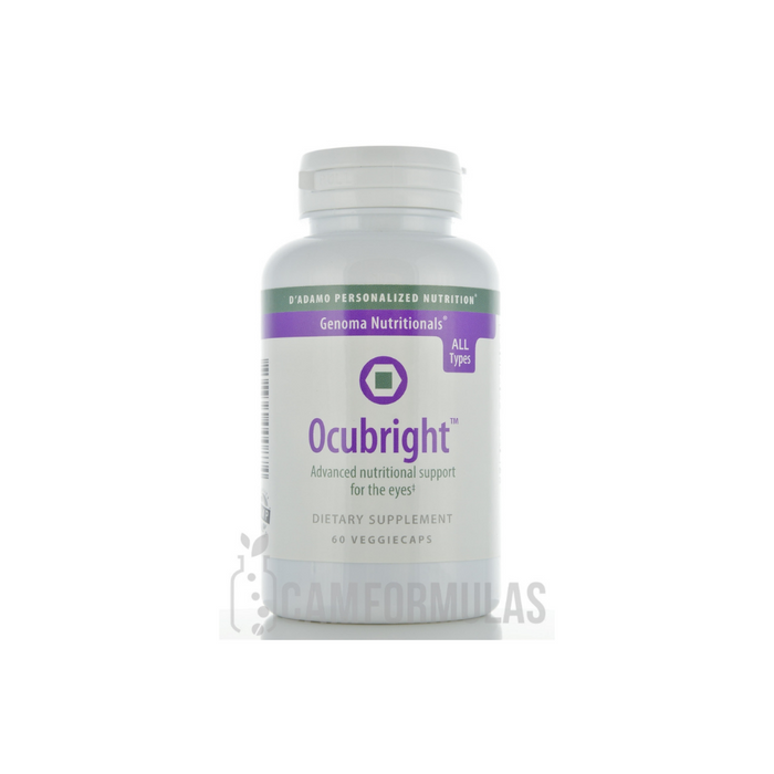 Ocubright 60 vegetarian capsules by D'Adamo Personalized Nutrition