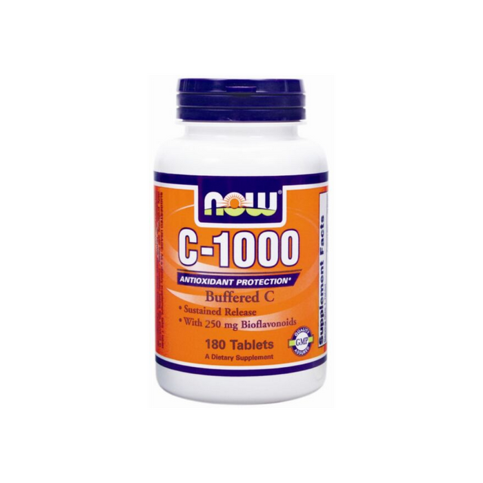 C-1000 Buffered C 90 tablets by NOW Foods