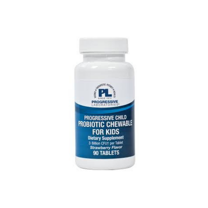 Probiotic Chewable for Kids 90 tablets by Progressive Labs