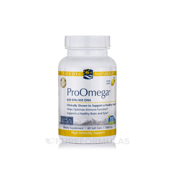 ProOmega Lemon 60 soft gels by Nordic Naturals
