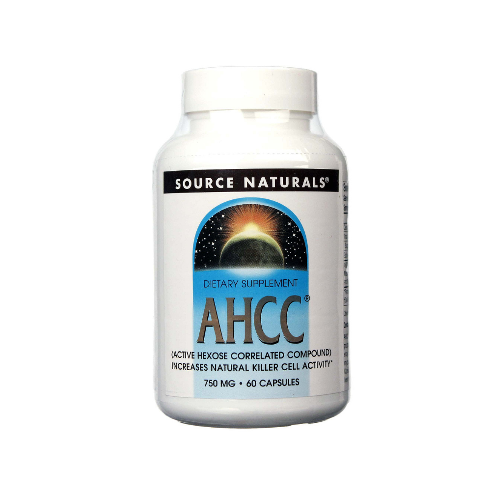 AHCC 750 mg 60 capsules - Source Naturals