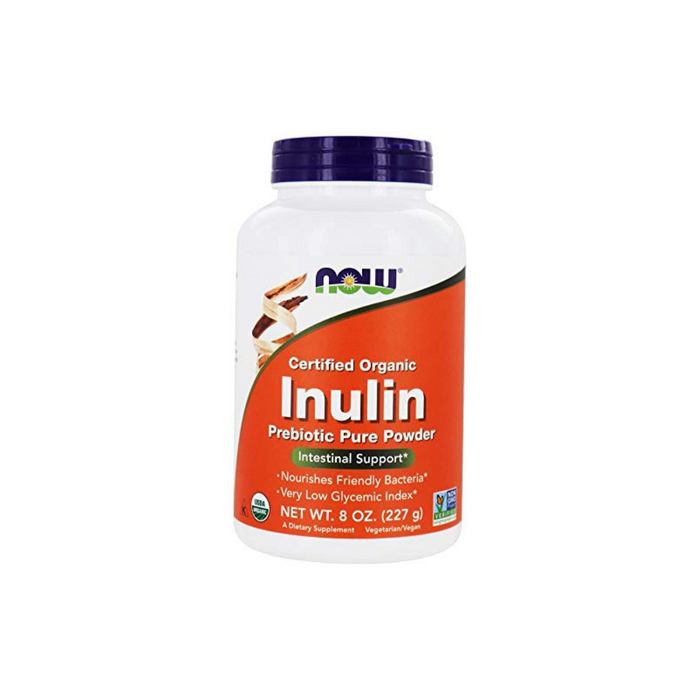 Organic Inulin Powder 8 oz by NOW Foods