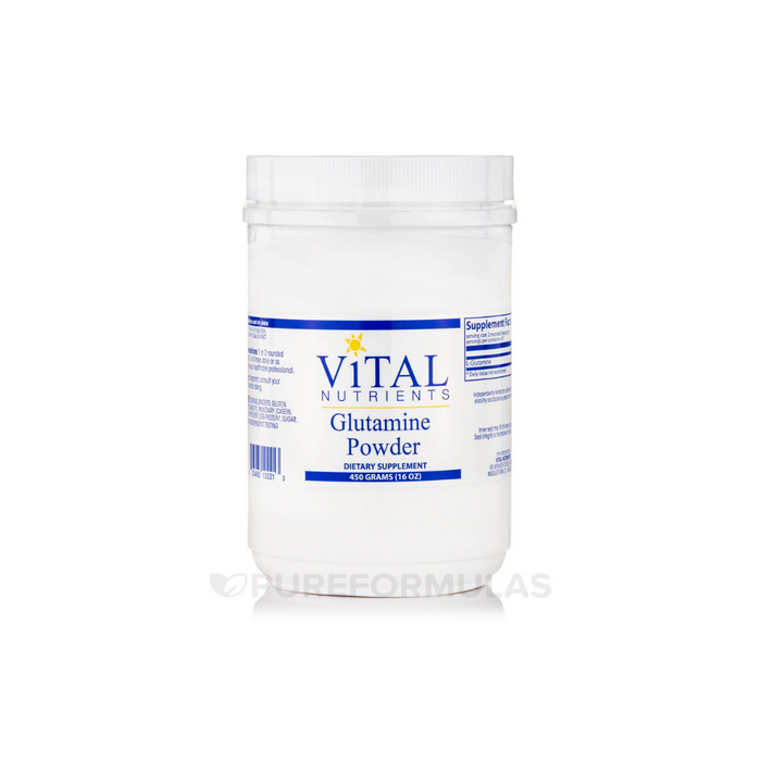 Glutamine Powder 16 oz by Vital Nutrients