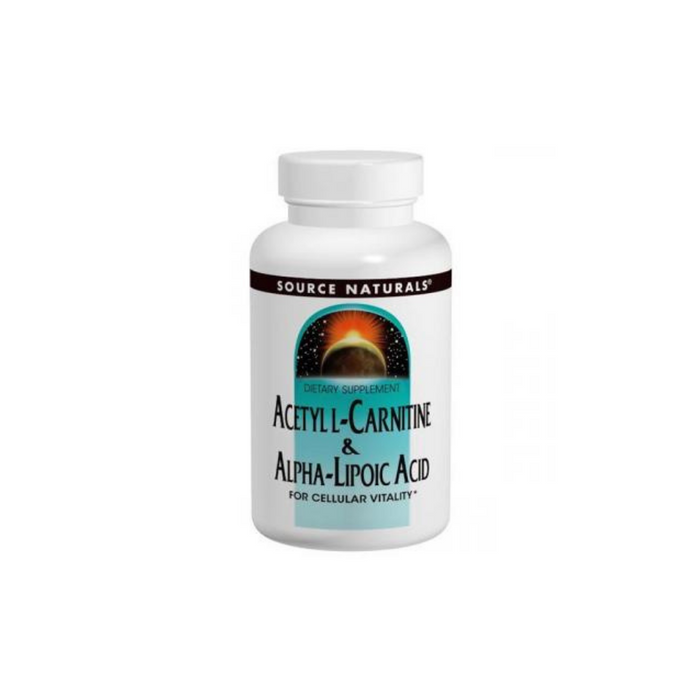 Acetyl L-Carnitine-Alpha Lipoic Acid 60 tablets by Source Naturals