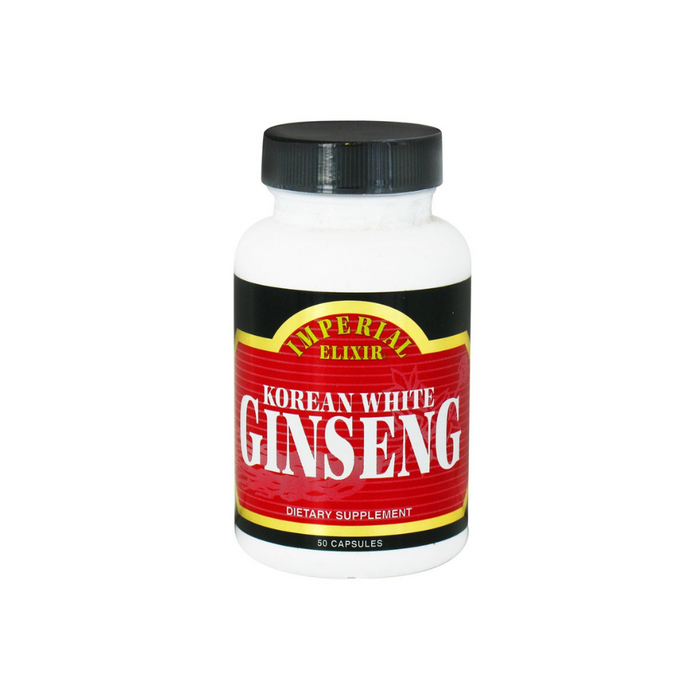 Ginseng and Royal Jelly 50 Capsules by Imperial Elixir Ginseng