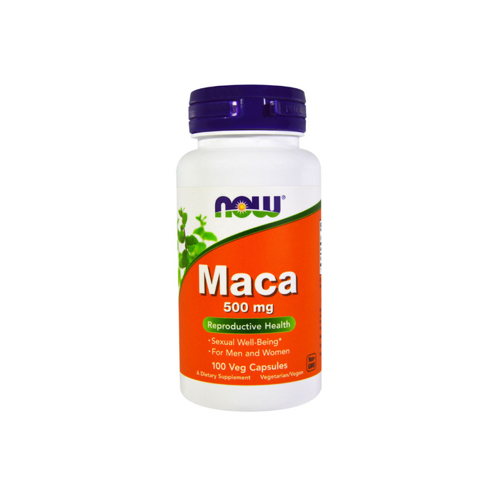 Maca 500 mg 100 capsules by NOW Foods