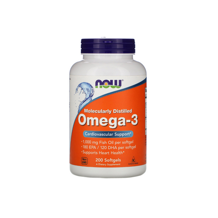 Omega-3 200 softgels by NOW Foods