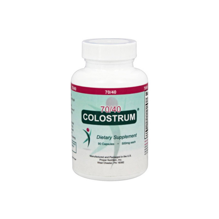 Colostrum 70-40 500 mg 90 Capsules by Proper Nutrition