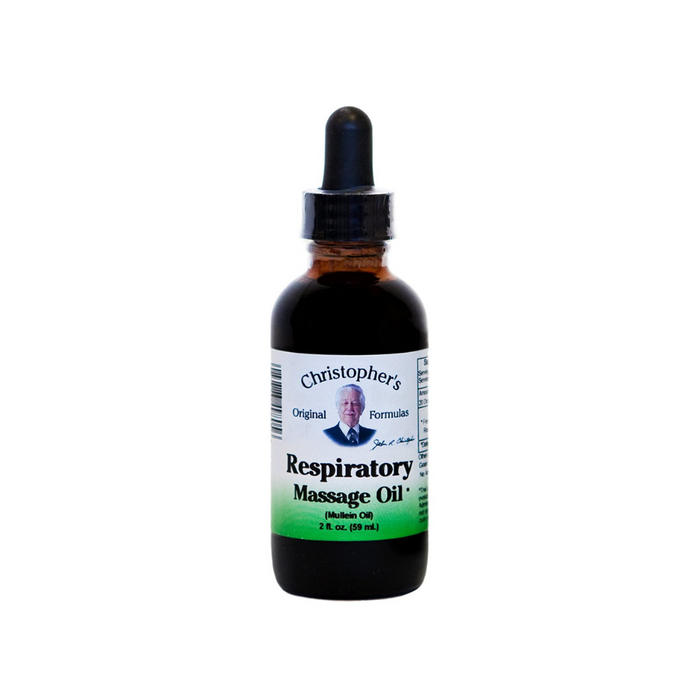 Heal Massage Oil Respiratory 2 oz by Christopher's Original Formulas