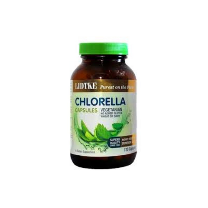 Chlorella Capsules 120 capsules by Lidtke