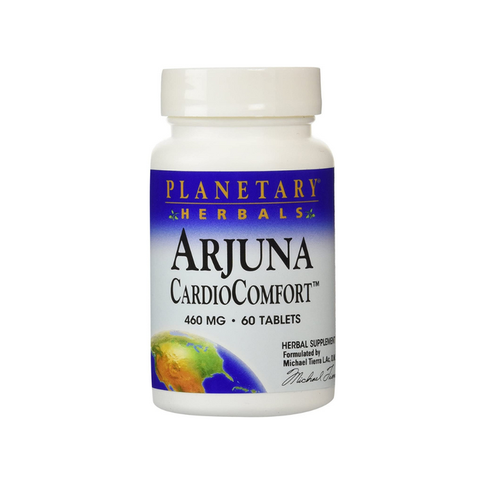 Arjuna CardioComfort 460mg 120 Tablets by Planetary Herbals