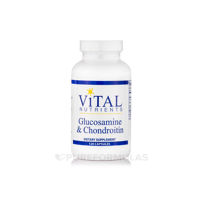 Glucosamine + Chondroitin 120 capsules by Vital Nutrients